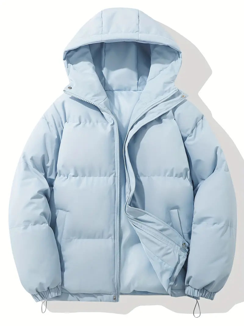Damen Winterjacke mit Kapuze und Steppung