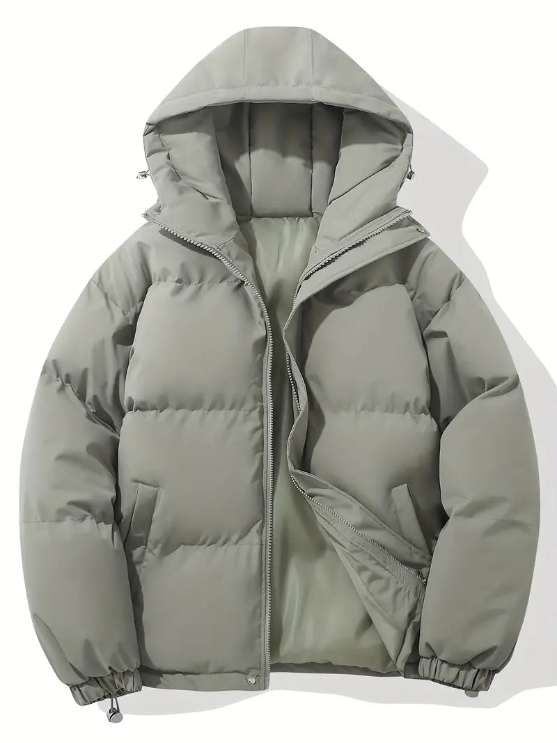 Damen Winterjacke mit Kapuze und Steppung