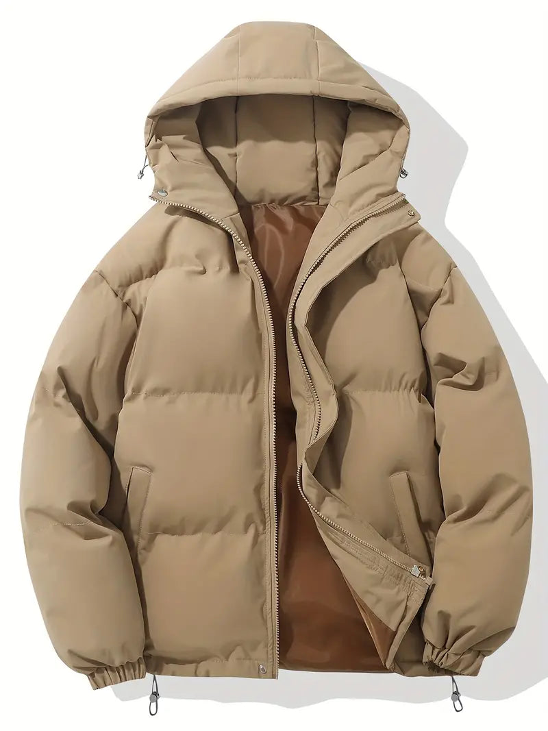 Damen Winterjacke mit Kapuze und Steppung