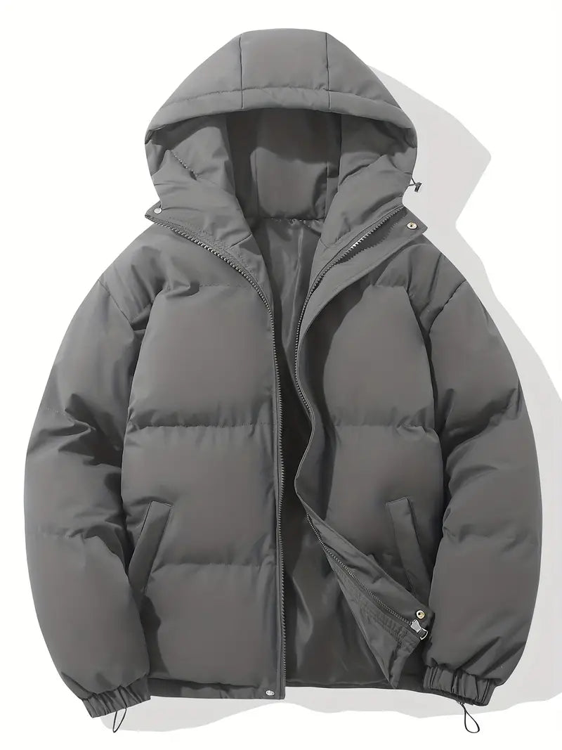 Damen Winterjacke mit Kapuze und Steppung