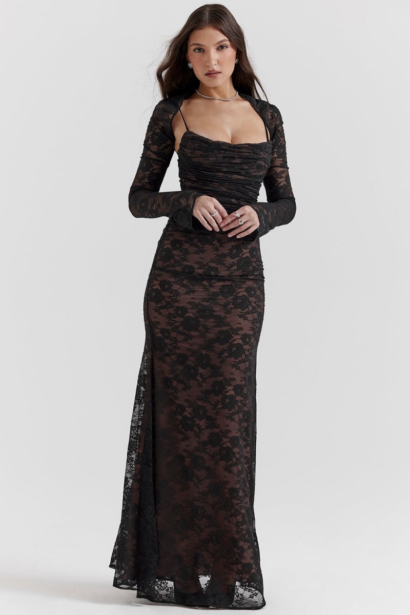 Damen-Korsettkleid mit Rücken-Schnürung für festliche Anlässe