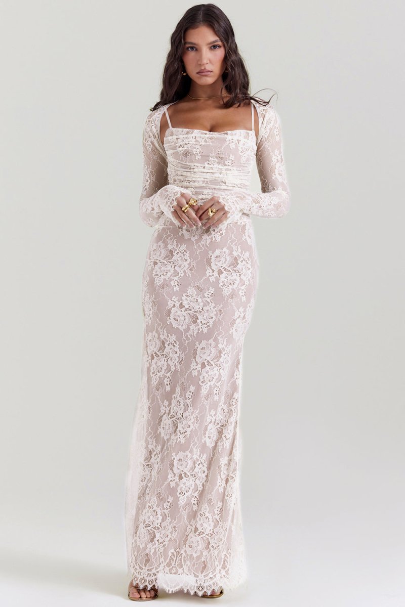 Damen-Korsettkleid mit Rücken-Schnürung für festliche Anlässe