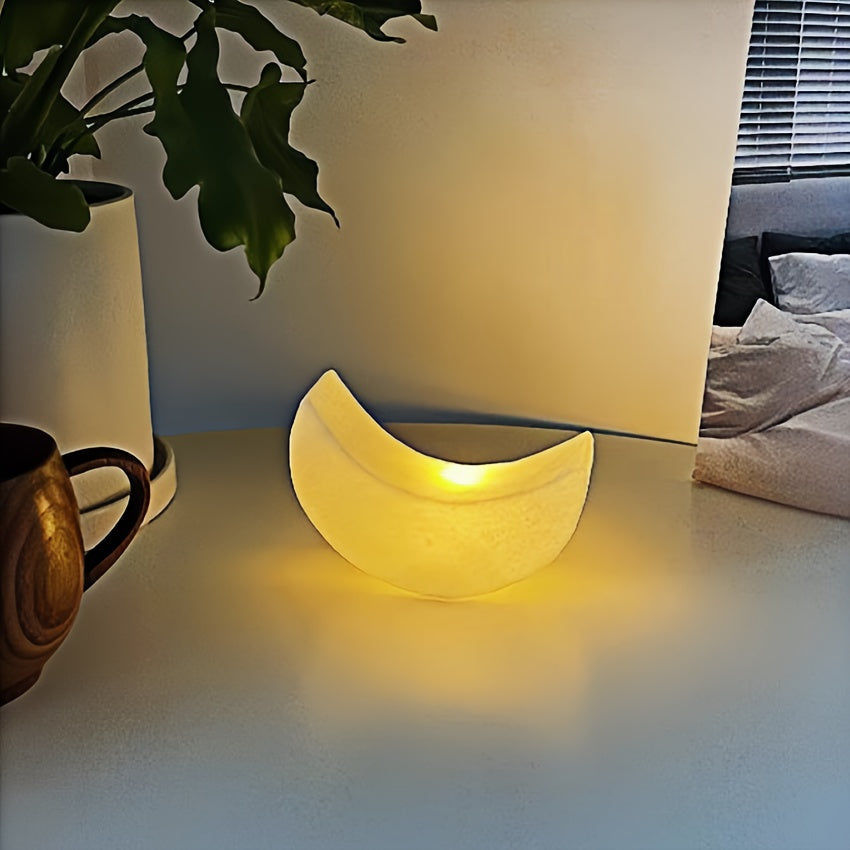 Elegante Art Deco Nachttischlampe – MoonGlow für stimmungsvolles Licht-3
