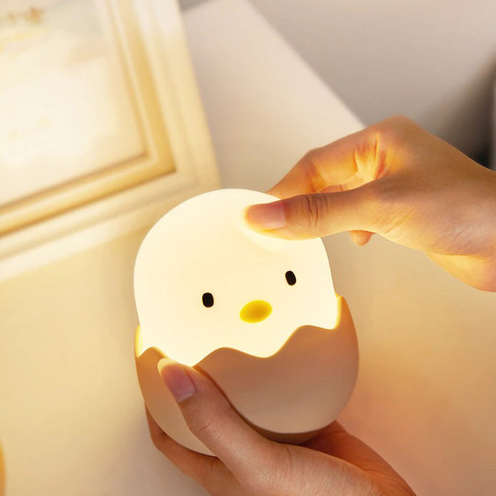 Eierförmige Nachttischlampe für Kinder-4