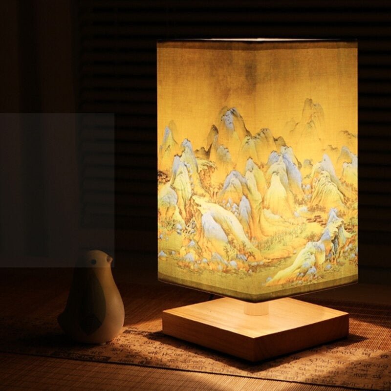 Gardudu | Japanisch-skandinavische Tischlampe-6