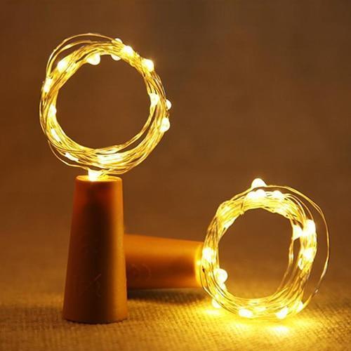 LumoTwine - LED Flaschenlichter für Weindekoration | Kabellose Lichterkette | Stimmungsvoll & Dekorativ-6