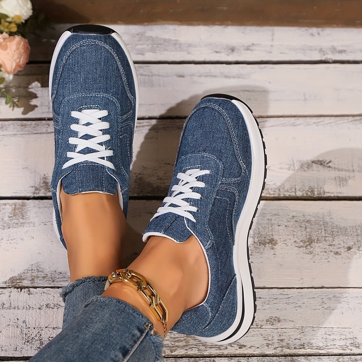 Damenschuhe mit orthopädischer Sohle für lange Gehzeiten