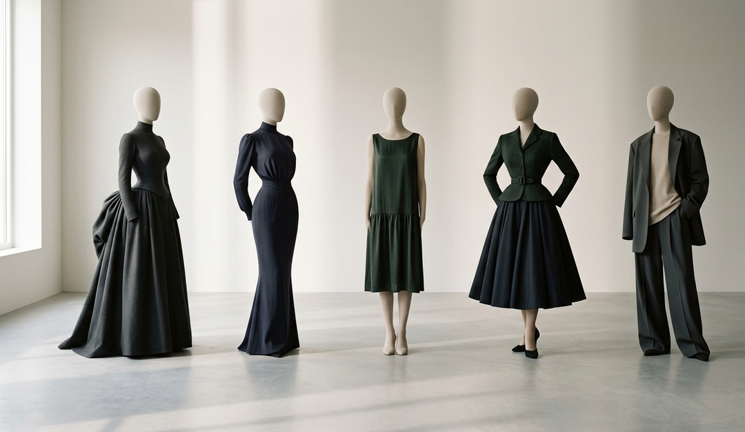 Die Entwicklung der Silhouetten in der Damenmode