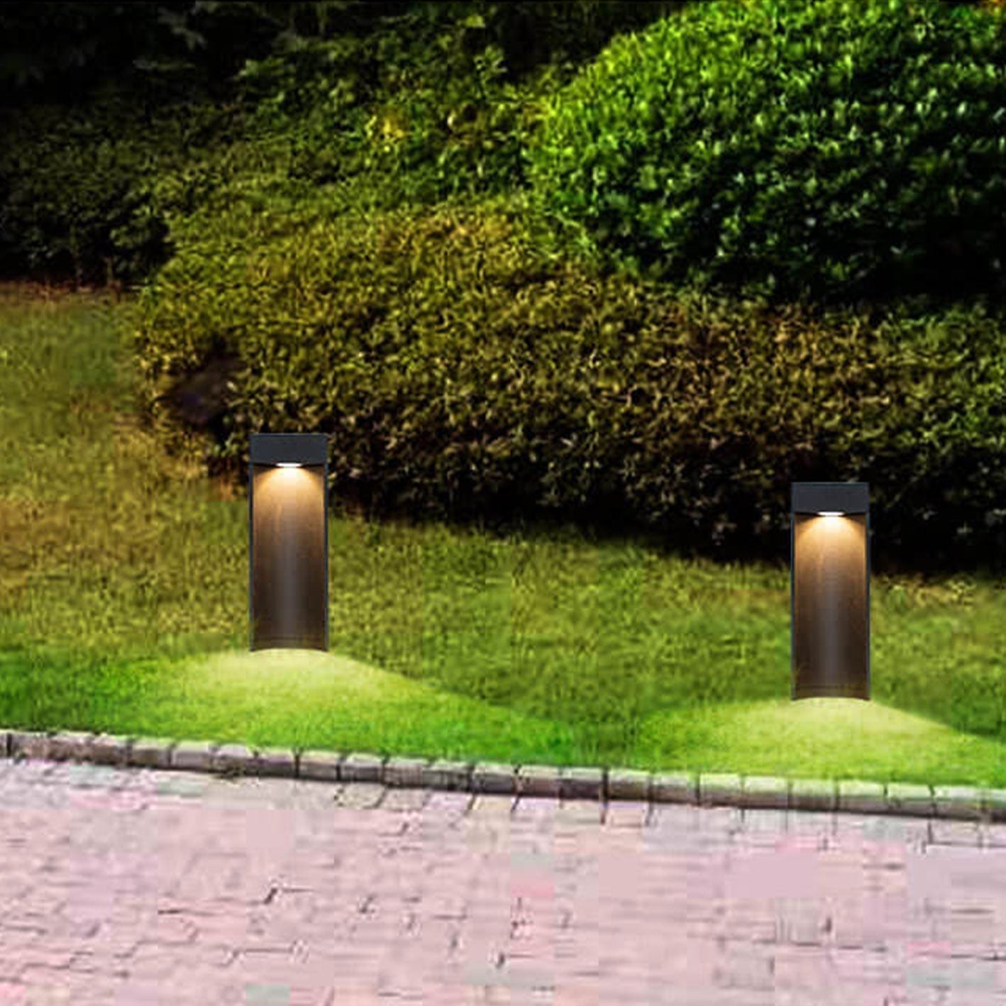 Variant image for Moderne Gartenlampe LED aus Aluminium – Stilvolle und Energieeffiziente Außenbeleuchtung-3