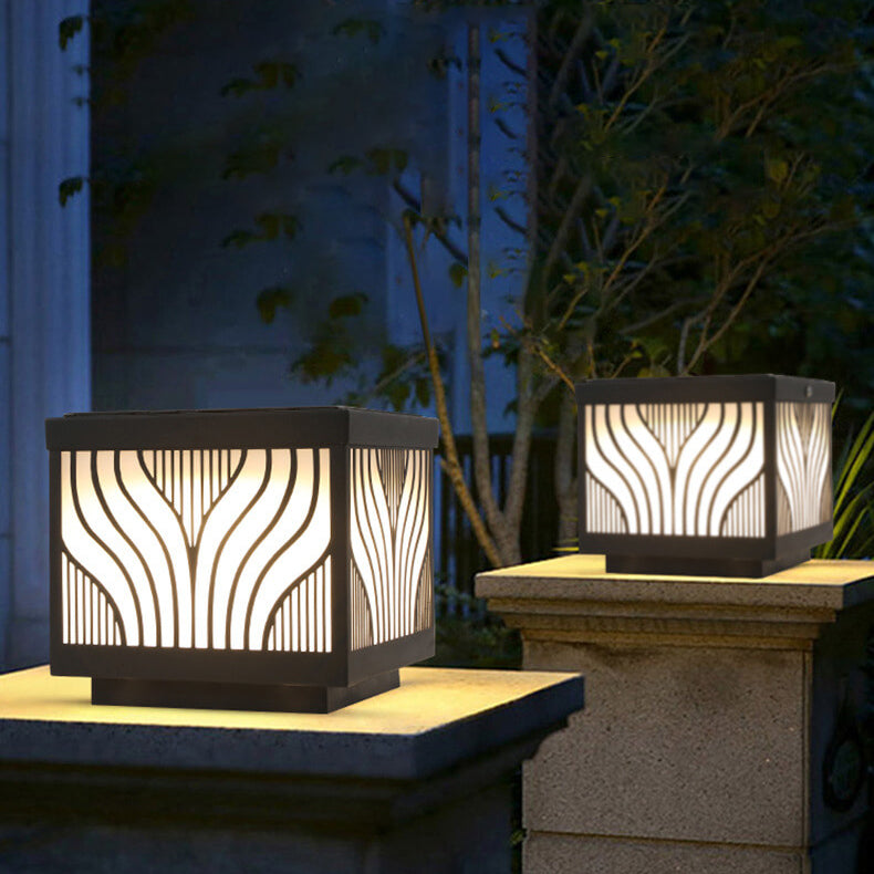 Variant image for Moderne Edelstahl LED Außenlampe für stilvolle Außenbeleuchtung im Garten-1