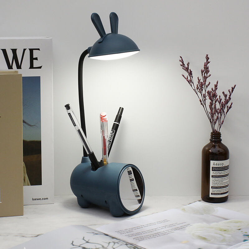 Süße Cartoon Kreativ LED Touch Leuchtstift USB Schreibtischlampe