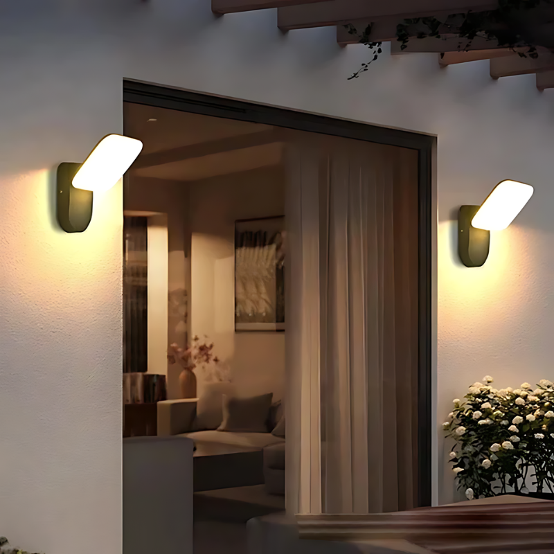 Bewegungsaktivierte LED Außenlampe mit PIR-Sensor für Sicherheit und Komfort-2