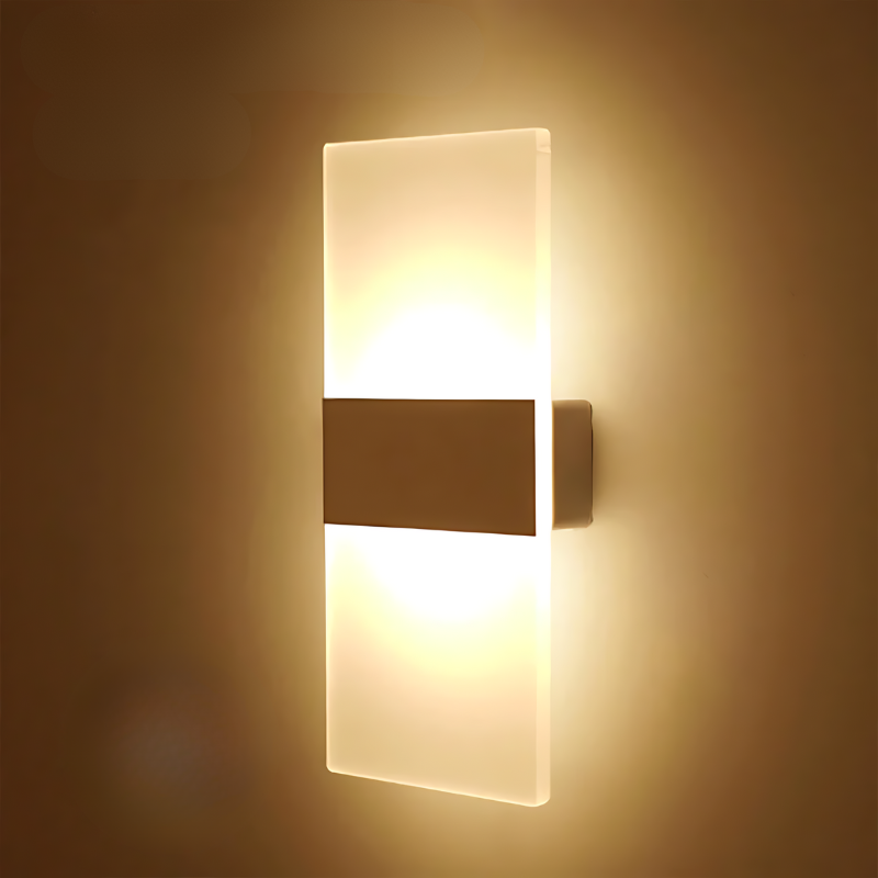 Variant image for Moderne LED-Wandleuchte mit Touch-Sensor und USB-Ladefunktion für stilvolle Innenräume-1