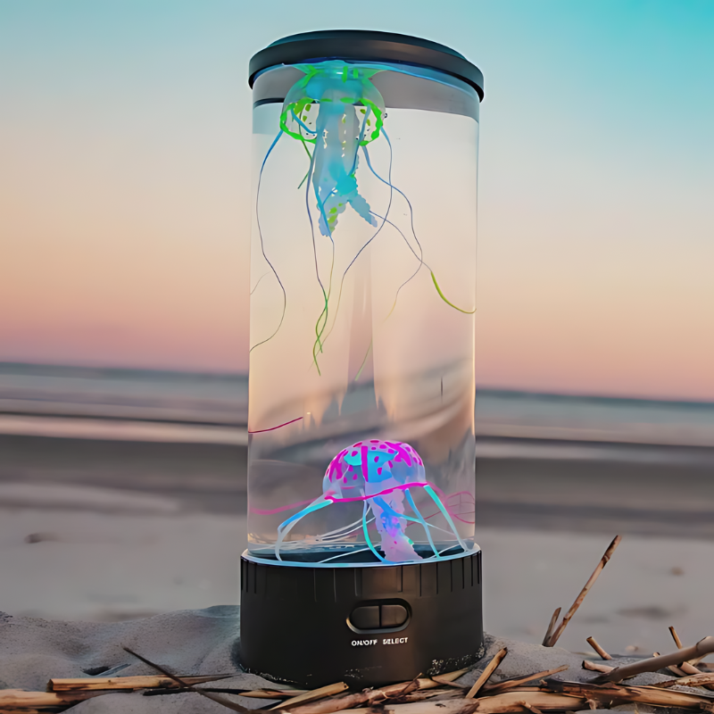 JellyLamp | Magische LED-Lava-Tischlampe für eine entspannende Atmosphäre-5