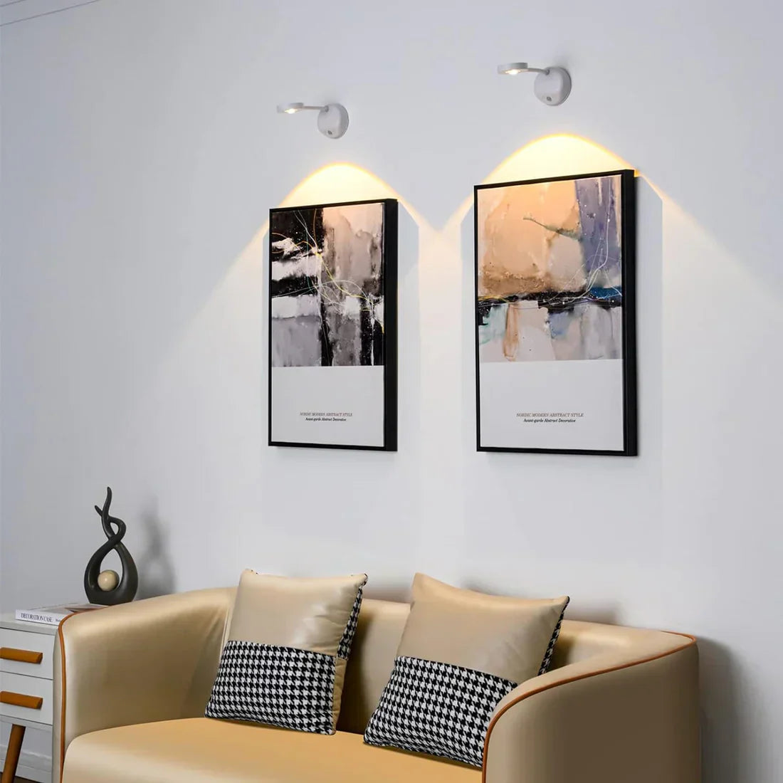 Wandstrahler Innen LED Mit Bewegungssensor Und Wiederaufladbarem Akku-1