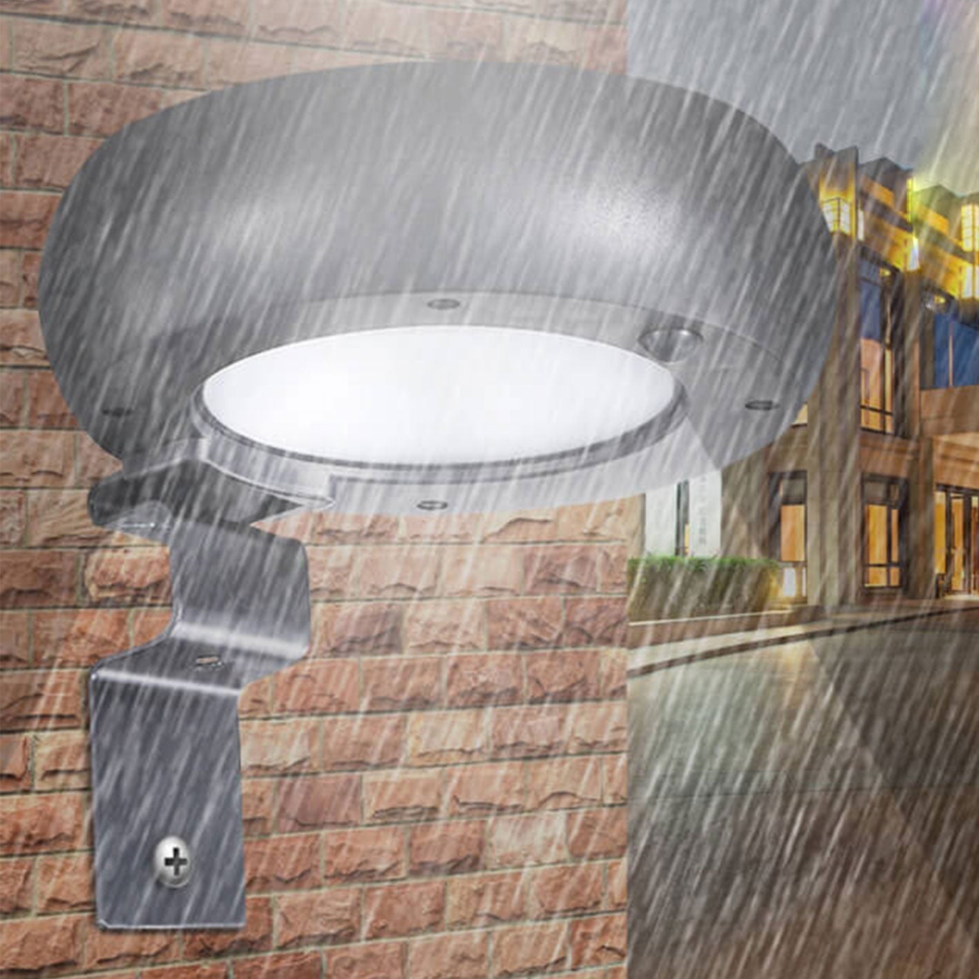 Moderne Solar Außenwandleuchte mit LED und Wasserdichtem Design für Terrasse und Garten-6