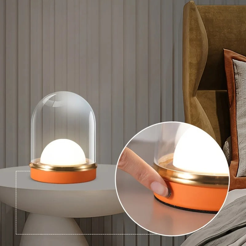 GlowLite - Kabellose Tischlampe mit Touchsensor & 3 Lichtmodi-6