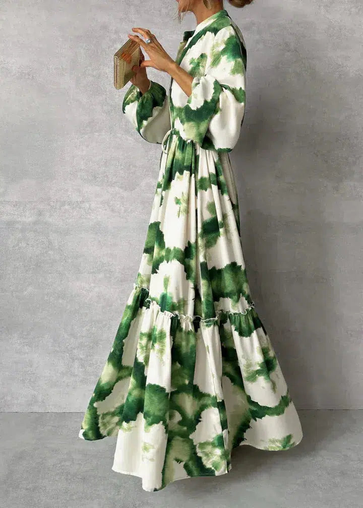 Damen-Maxikleid mit fließender Form für festliche Anlässe