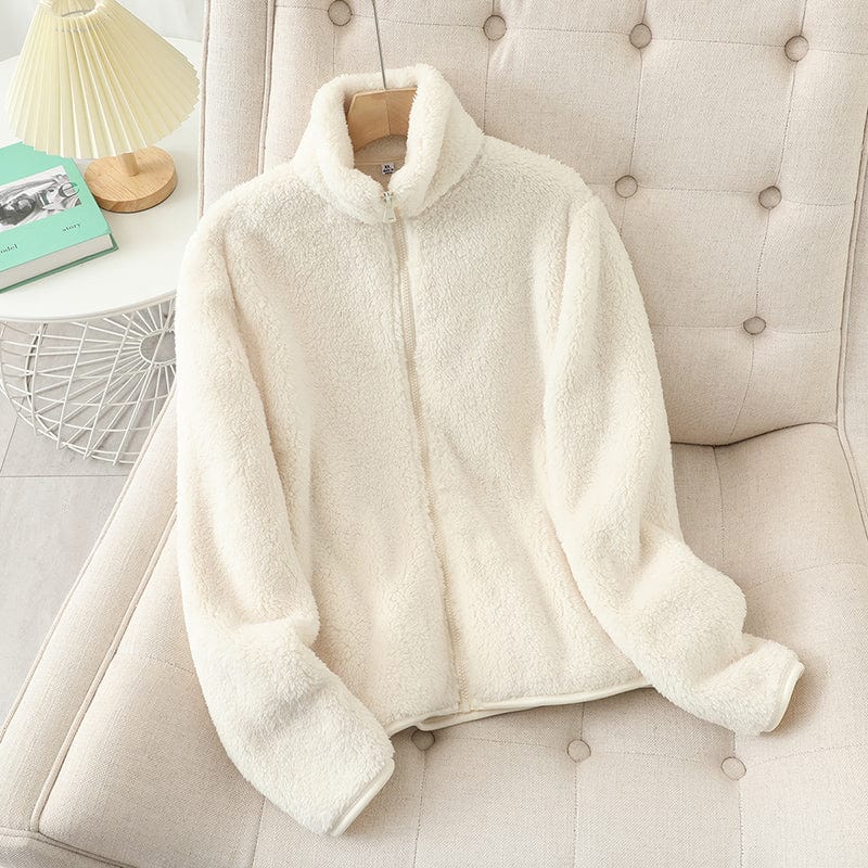 Damen Strickjacke mit raffiniertem Reißverschluss