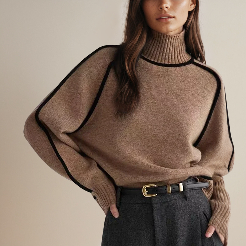 Damen Rollkragenpullover für die Winterzeit