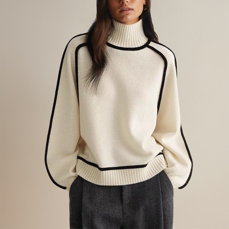 Damen Rollkragenpullover für die Winterzeit