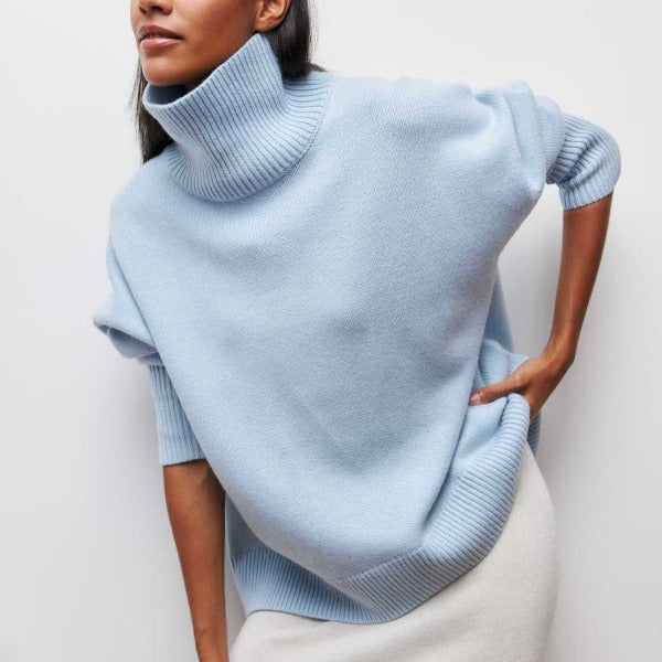 Damen Rollkragenpullover für die kühlere Jahreszeit