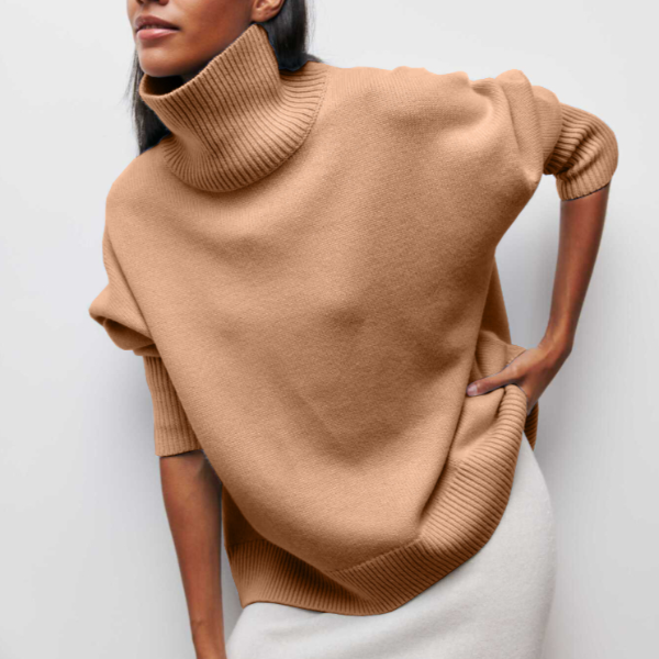 Damen Rollkragenpullover für die kühlere Jahreszeit