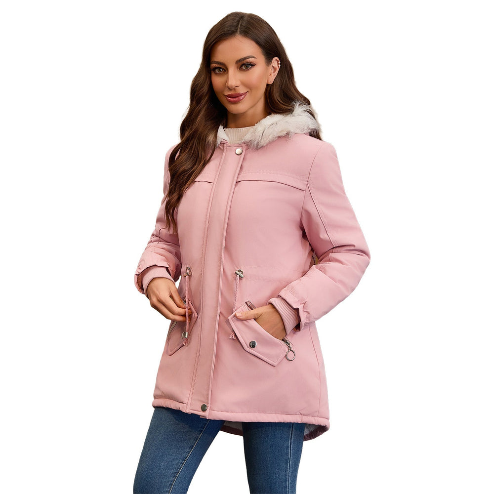 Damen gefütterte Outdoor-Jacke mit abnehmbarer Kapuze Fudus 2