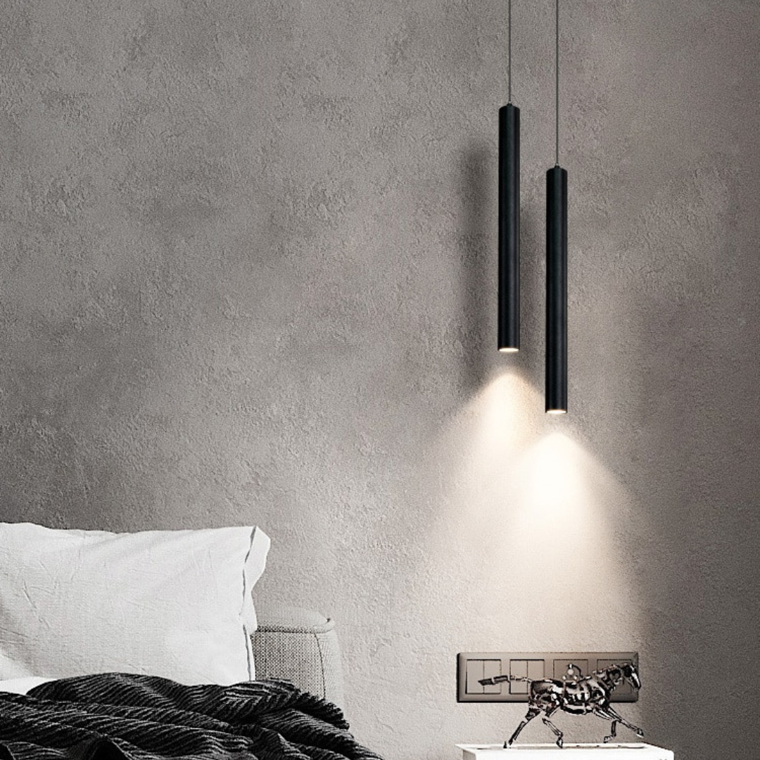 Moderne LED Deckenleuchte Schwarz für Wohnzimmer – Elegantes Design aus Aluminium-2