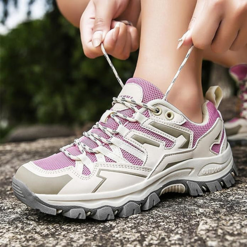 Damen schuhe orthopädisch mit stabiler Wandersohle