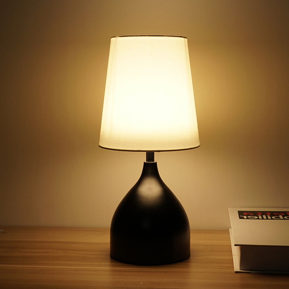 Elegante Akku Tischleuchte im Tropfen-Design mit Touch-Steuerung für stimmungsvolles Licht-1