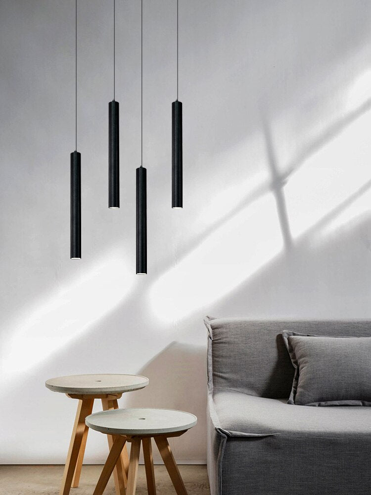Moderne LED Deckenleuchte Schwarz für Wohnzimmer – Elegantes Design aus Aluminium-5