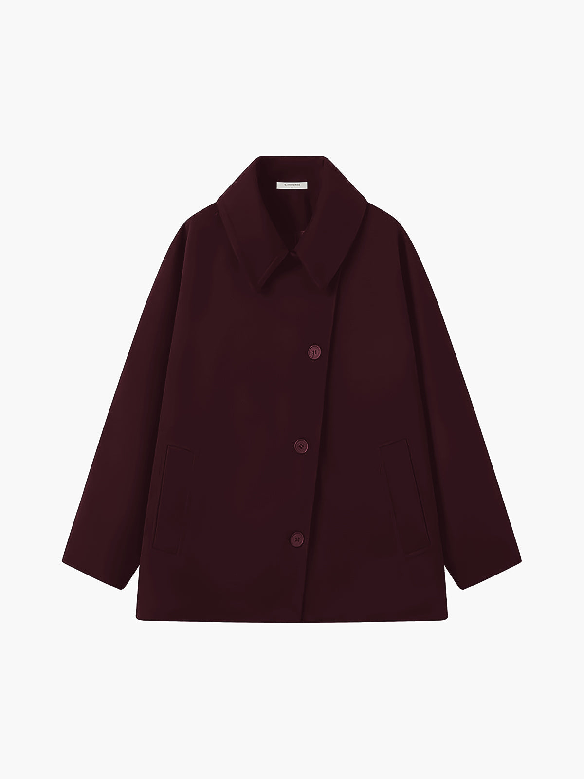 Damenjacke mit lockerem Schnitt und markanter Silhouette
