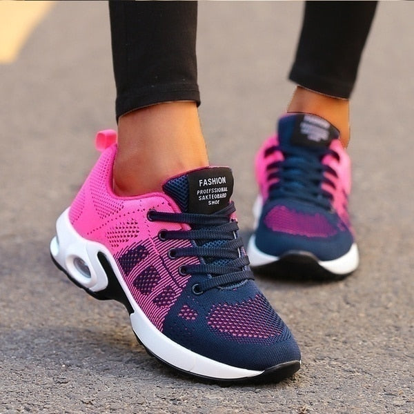 Damen Sneaker mit orthopädischer Sohle für stabilen Halt