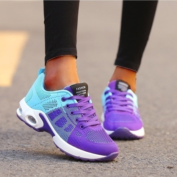 Damen Sneaker mit orthopädischer Sohle für stabilen Halt