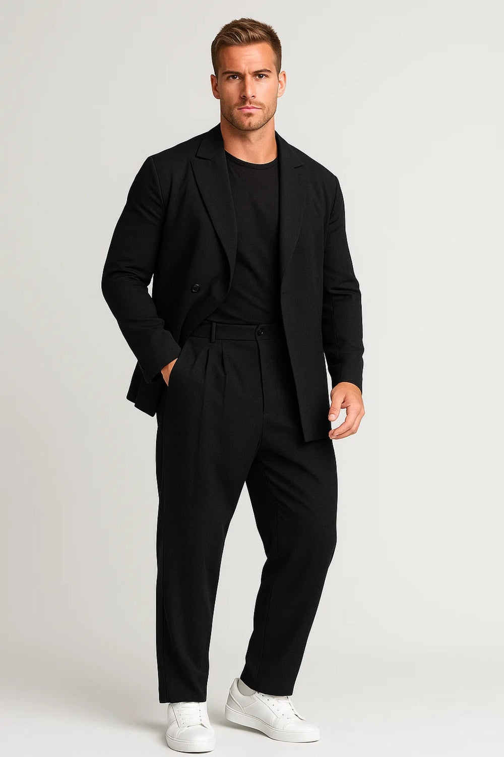 Herren Set | Zweiteiliges Outfit | Lockerer Sitz & sofort gepflegt