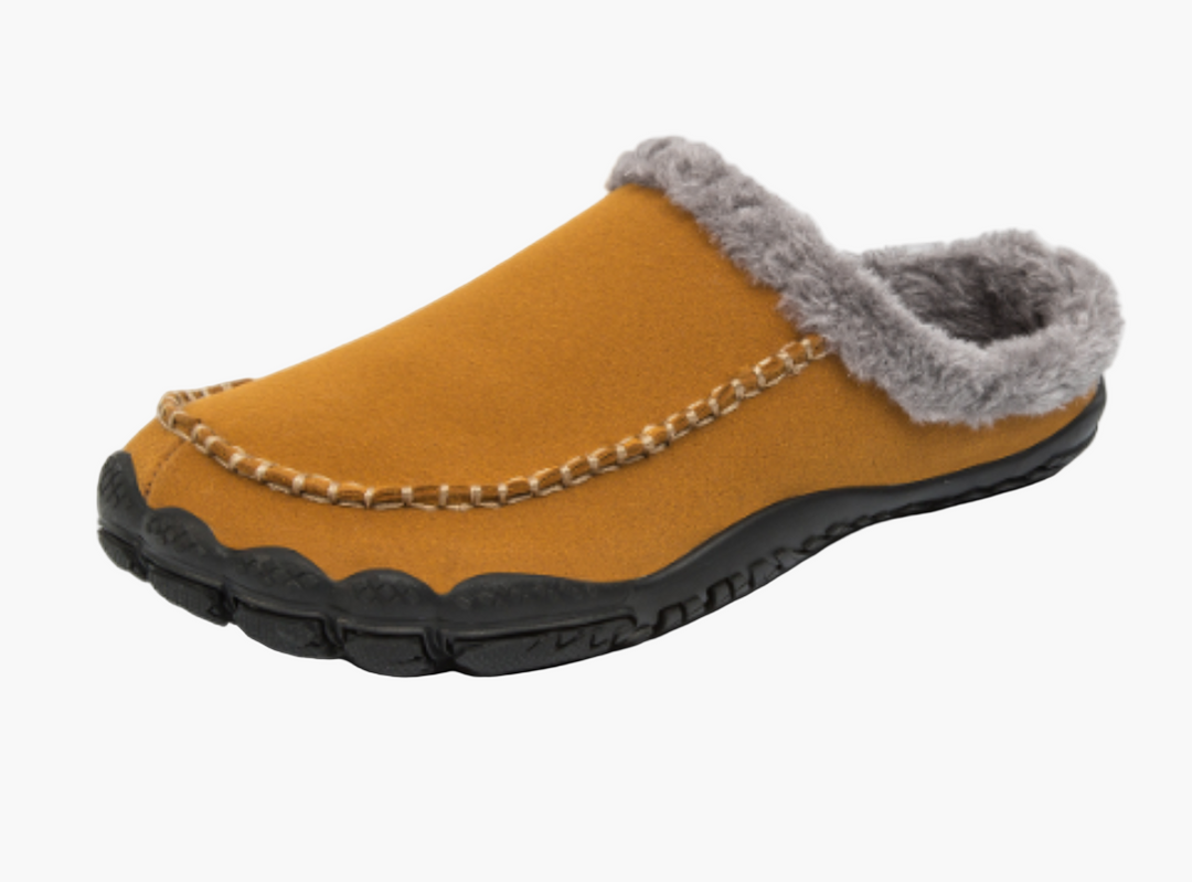 Herren Hausschuhe Slip-On Pantoffeln – Bequeme, warme und stilvolle Indoor-Schuhe mit Antirutschsohle 0