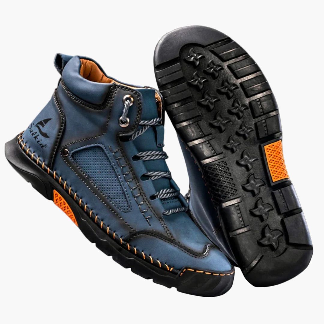 Herren Outdoor Freizeitschuhe – Bequeme High-Top Sneaker mit rutschfester Sohle für Alltag und Abenteuer 0