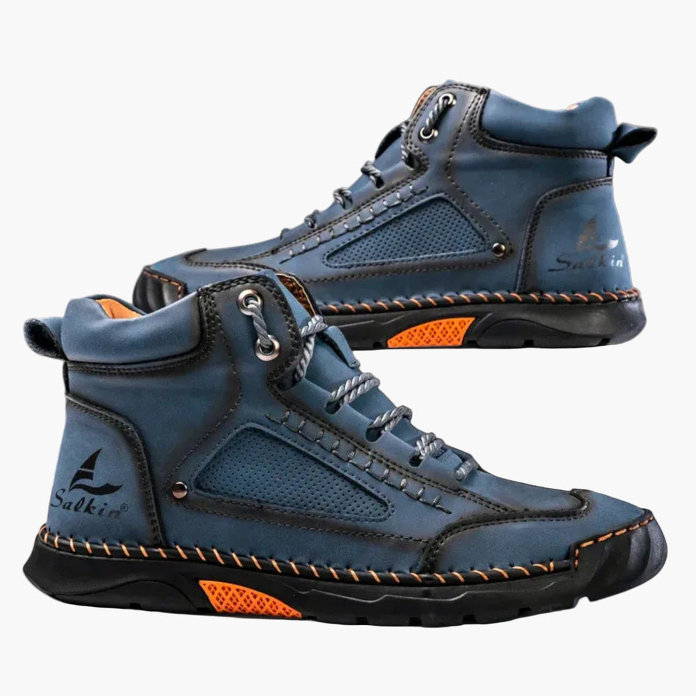 Herren Outdoor Freizeitschuhe – Bequeme High-Top Sneaker mit rutschfester Sohle für Alltag und Abenteuer 1