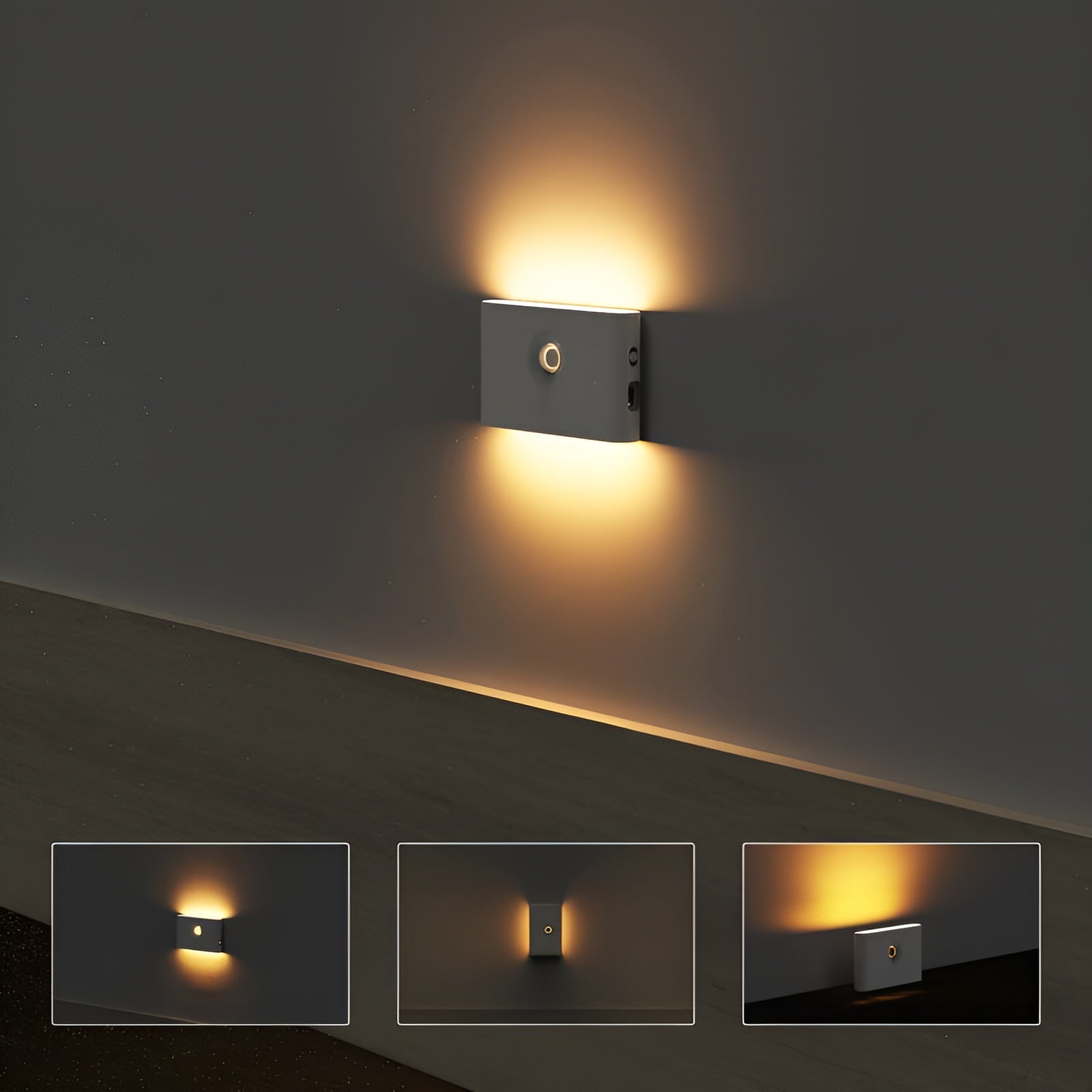 Variant image for Moderne LED-Wandleuchte Innen mit Bewegungsmelder für Sicherheit und Komfort-1
