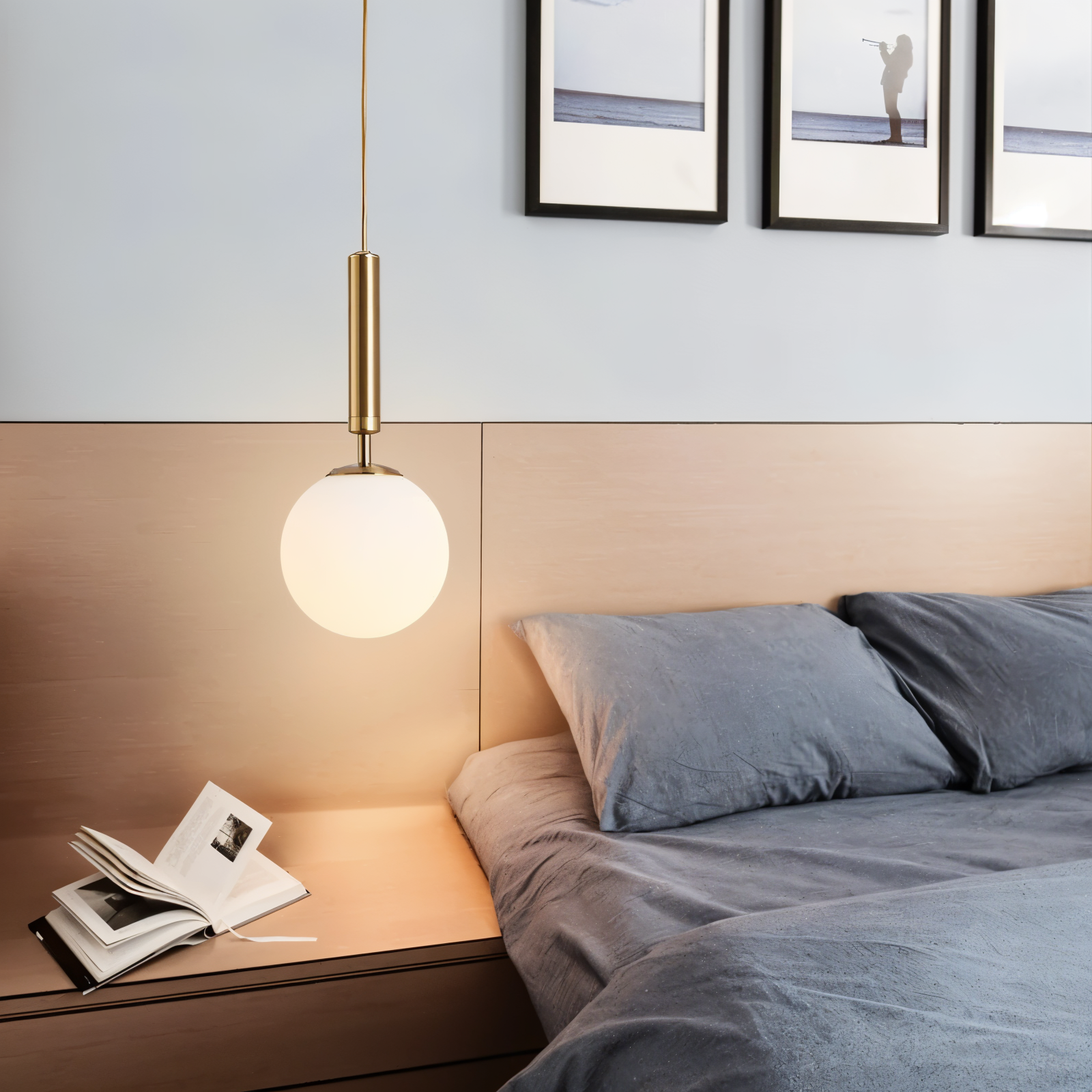 Moderne Pendelleuchte Hängelampe mit Weißem Glas für Esszimmer und Stilvolle Räume-6