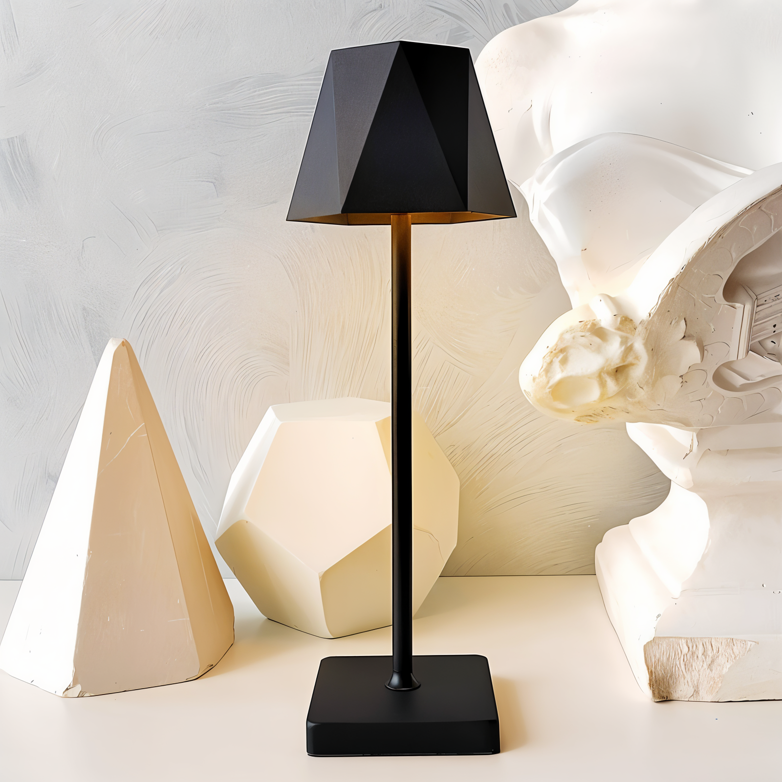 PolyLamp - Tragbare Sechseck-LED-Tischlampe - Wasserdicht und Wiederaufladbar-1
