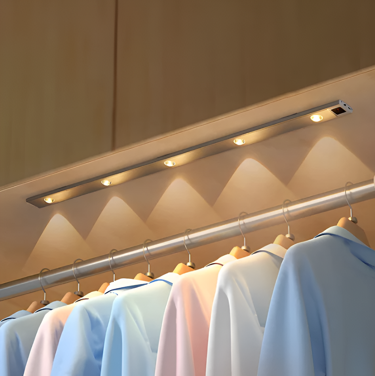 Elegante LED Wandleuchte Innen mit Bewegungsmelder und Anpassbarer Lichtfarbe-2