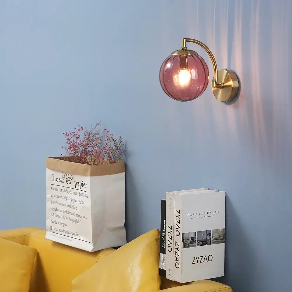 CrystalLux Moderne Glas Wandlampe | Elegante Applikation | Stilvolle Wandbeleuchtung für Zuhause-2