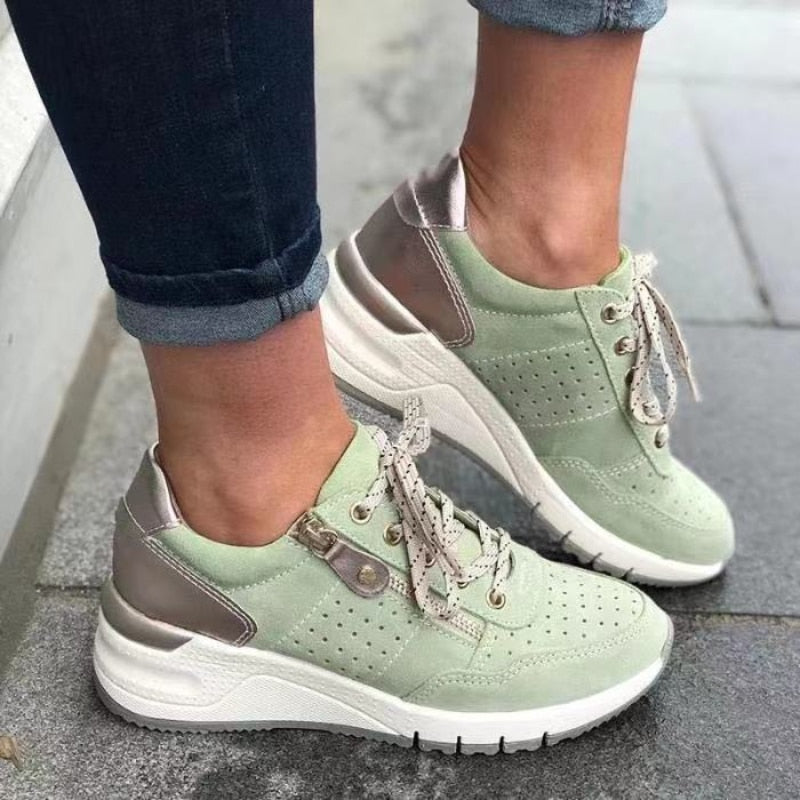 Damen schuhe für Wanderungen mit orthopädischer Unterstützung