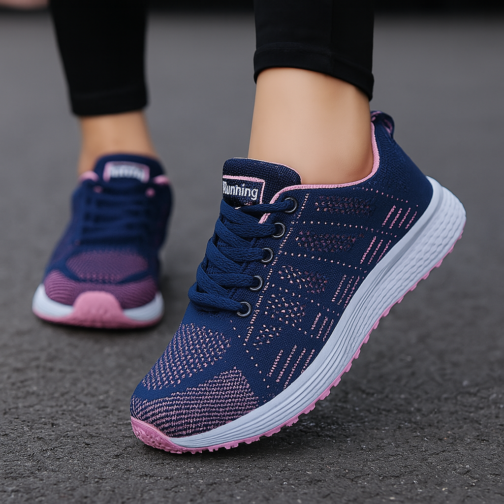 Damenschuhe mit orthopädischer Sohle im sportlichen Stil