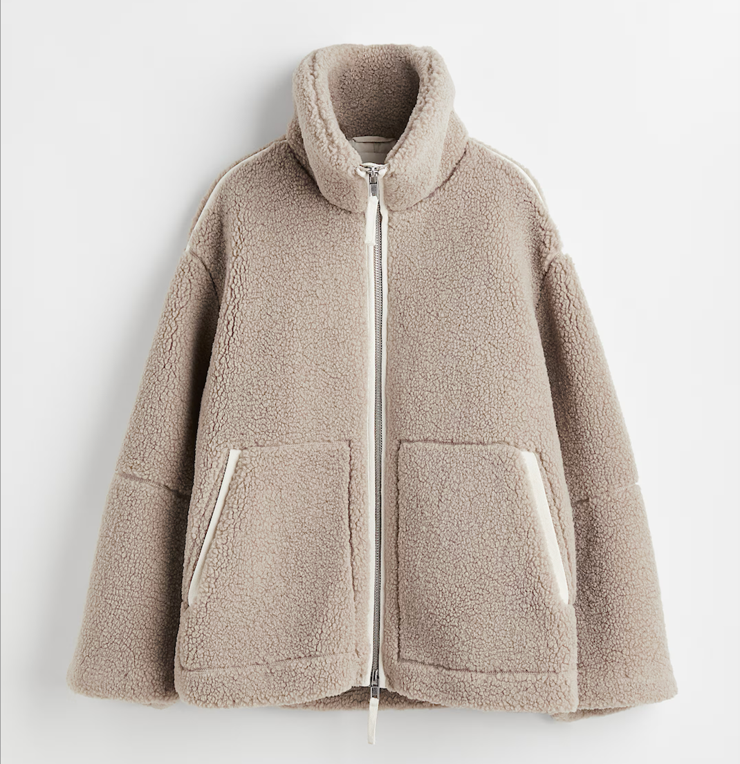 Damen Winterjacke mit markantem Kragen