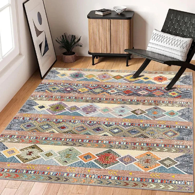 Marokkanischer Teppich im Retro-Stil für ein Gemütliches Wohnzimmer kaufen 1