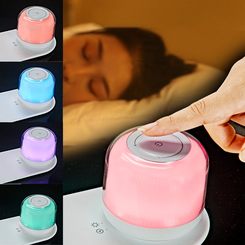 Moderne LED Nachttischlampe Touch mit Dimmfunktion und Abnehmbarem Design-2