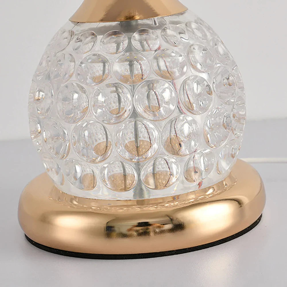 Moderne Nachttischlampe im Eleganten Pilzdesign mit Dimmfunktion und USB-Anschluss-3